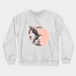 Visions Of Crystal Eyed Ravens Crewneck Sweatshirt